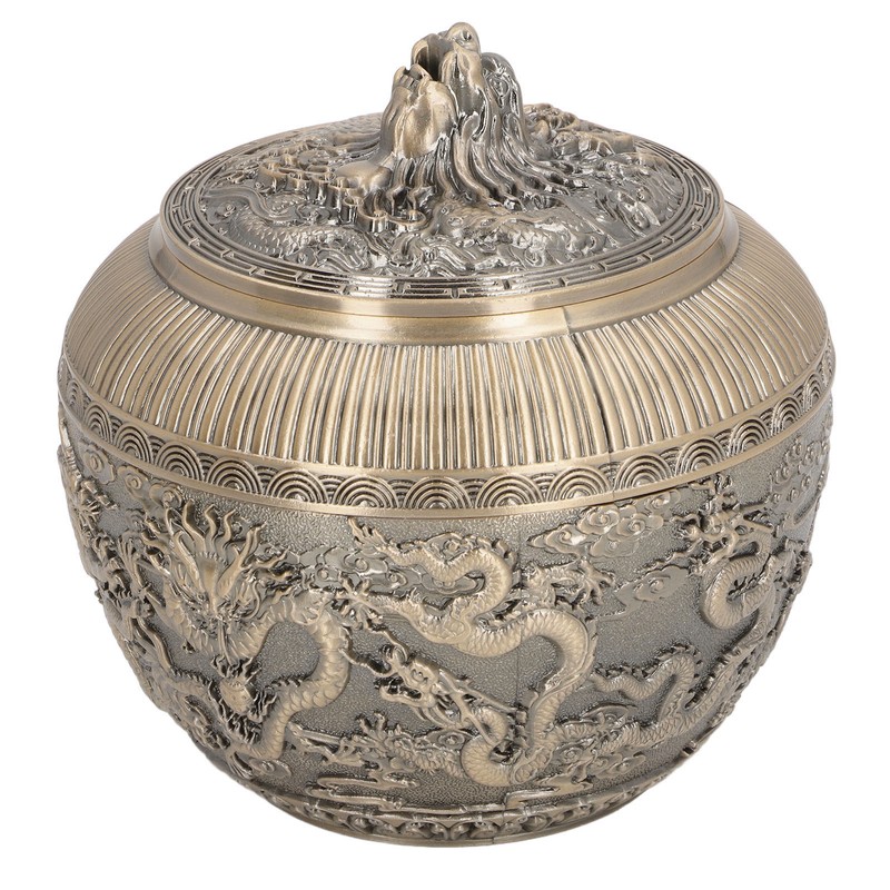 Tea Canister Metal Loose Tea Storage Container Airtight Tea Bag