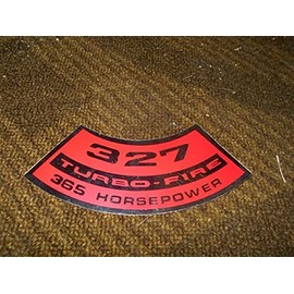 327 TURBO-FIRE TURBO FIRE 365HP AIR CLEANER DECAL