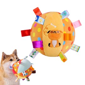 yowodana Dog Toy, Pet Supplies, Circus Ball, Chewing Toy, Soft, Colorful, Sound Toy Ball, Relieves Lack of Exercise, Intelligence Training, Suitable for Small Dogs, Medium Dogs, Large Dogs