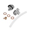 Oil Drain Valve Leak Proof Rust Proof Compact Structure Stainless