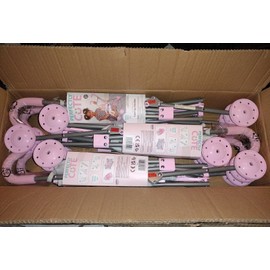 JAKKS Pacific Perfectly Cute Fold Up Baby Doll Stroller Lot of 3