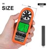 Anemometer Handheld, Mini Anemometer with Protective Shell for Measuring Wind