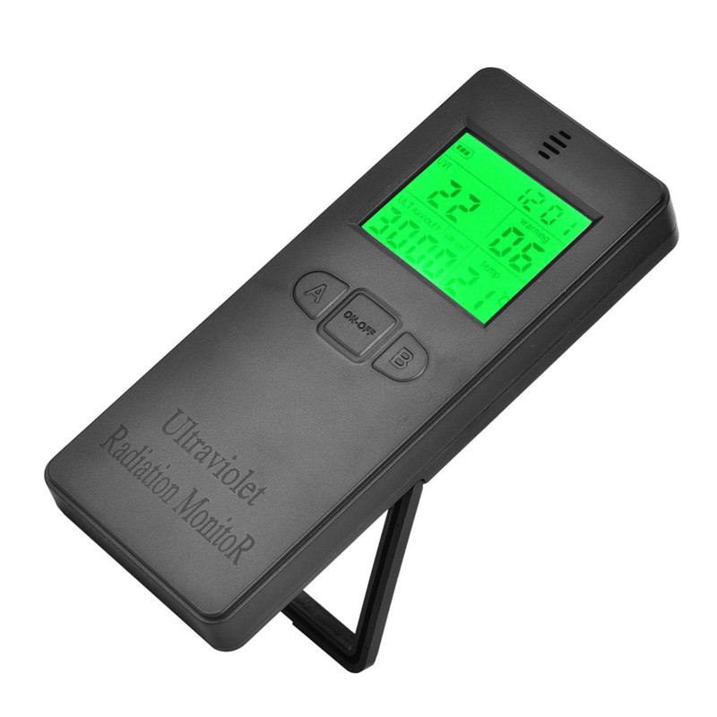 LCD Portable Digital Ultraviolet Radiation Detector UV UVI Meter Tester