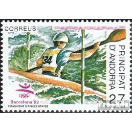 Andorra - Spanish Post 228 (complete.issue.) unmounted mint/never hinged ** MNH 1992 Summer (Stamps for collectors) Water sports (swimming/sailing…)