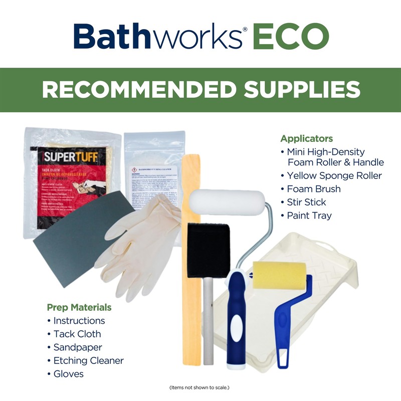 Bathworks Eco Essentials Refinishing Kit - 26 fl oz, Low