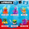 PIRATIX ADVENTURE WORLD Shark Treasure Series 4 Pieces Includes 4