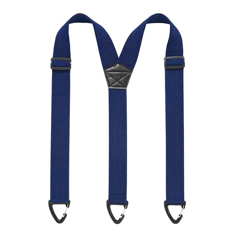 Men’s Work Suspenders for Trousers – 1.5-Inch Wide Adjustable Elastic