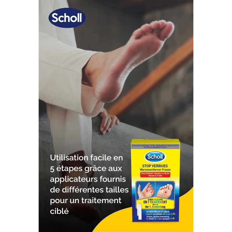 Scholl Freeze Foot and Hands Wart Stoppers - Pack of