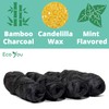 EcoYou Bamboo Charcoal Dental Floss | Mint & Candelilla Wax
