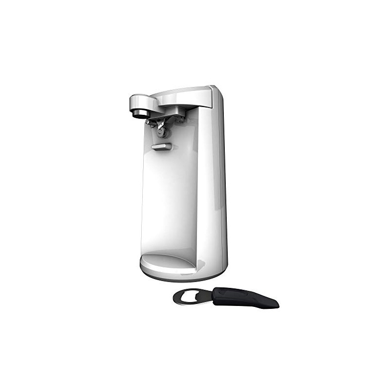 BLACK+DECKER EasyCut Extra-Tall Can Opener, White, EC500W
