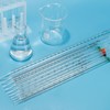PATIKIL Graduated Dropper Pipettes, 4 Pcs 10ml Reusable Borosilicate Glass