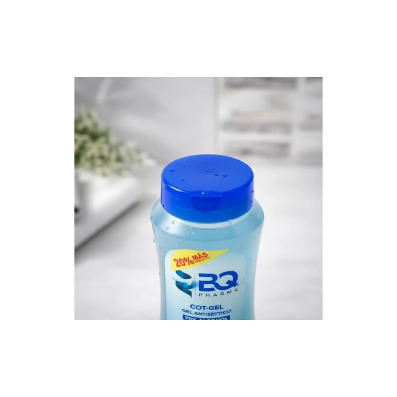 BQ PHARMA Gel antiseptico 215 ml 3 geles