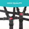 5 Point Harness Seat Belt，Adjustable Baby Seat Belt Full Protection