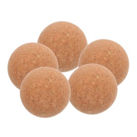 Totority 5pcs Lightweight Foosball Cork Balls Durable Table Soccer Accessory for Fun Games Easy Storage for Friends Family