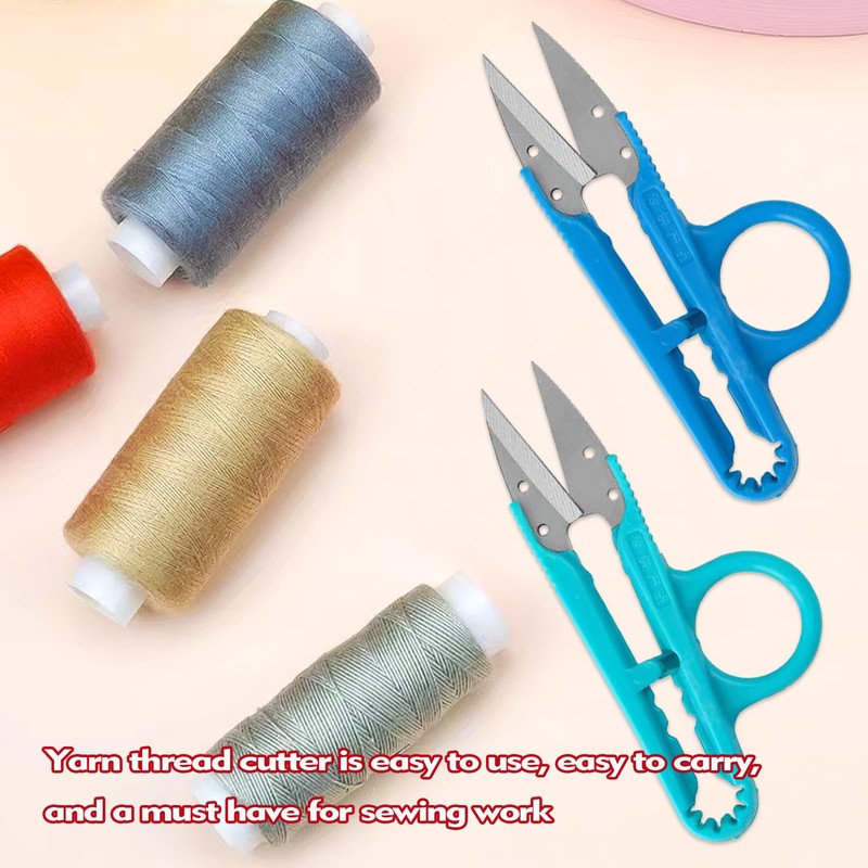 16 Pieces Fabric Scissors - High Quality Thread Scissors with