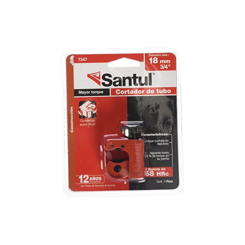 Santul 7347 Cortador de Tubo de Cobre Apertura Hasta 5/8",