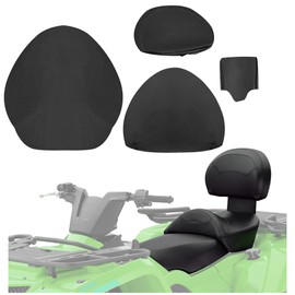Kojem Driver & Passenger Seat Cover Compatible with 2006-2013 Can-Am Outlander Max 400 500 650 800 800R Complete Replacement Seat Cover Kit