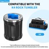 KomeStone Replacement Rubber Barrel for K4 Rock Tumbler – 3.5