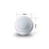Gantch Zigbee PIR Motion Sensor, Human Presence Sensor,Requires Tuya HUB（Smart