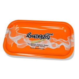 Smizzle Rolling Tray - Silver Medium