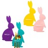 Papierdrachen 4 Felt Cutlery Holders – Easter Decoration – Rabbit