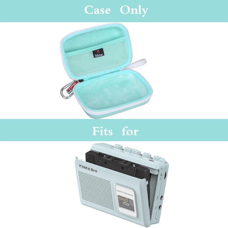 Mchoi Hard Storage Case Fits for TOMASHI Portable Cassette Player
