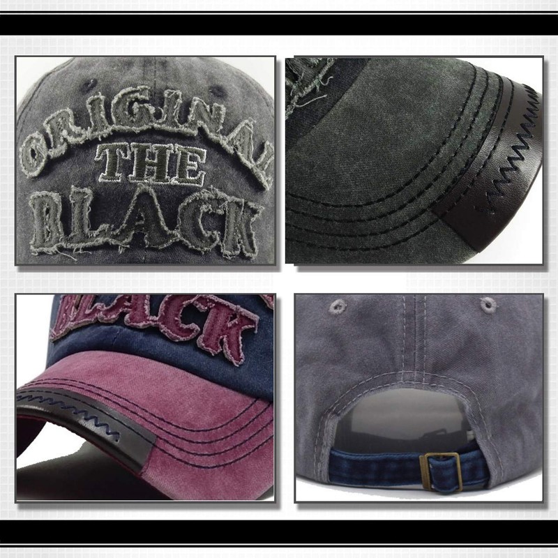 White Fang CA213 Men's Vintage Damaged Cap, Logo, Cool, Stylish,
