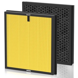 MAKKULN AP303 AP304 Replacement H14 HEPA Air Filters for DAYETTE AP303/304 Air Purif-ier and for FRESHDEW Air Purifi-er AP303/304, 3-Stage Filtration System, 2-Pack