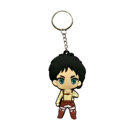 Aurabeam Attack-s on Titan-s Eren-s AOT Key Ring Japanese Anime & Manga Figure Pendant