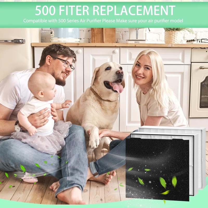 Upgraded HEP 500 air Scrubber Filter,Compatible with Dri-Eaz Defendair F321