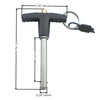 T-Handle Locking pin, 304 Stainless Steel Grip Push-Button Locking Quick-Release