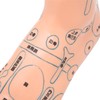 2pcs 19cm / 7.5in Feet Acupoint Model Acupuncture Teaching Aids