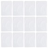 Pack of 12 DIY Eye Masks Shapes, Safe, Healthy, Transparent