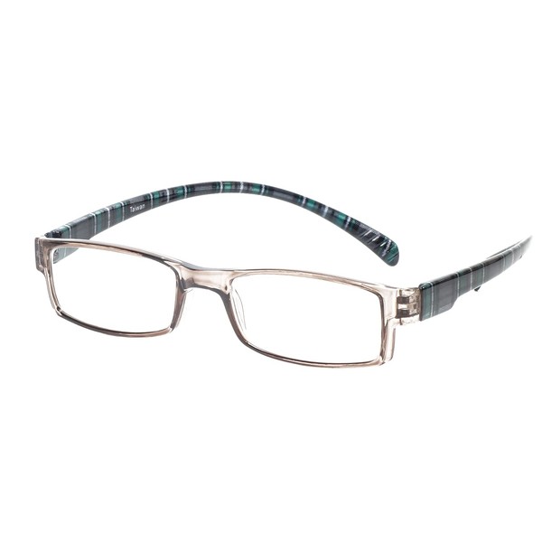 Calabria 762 Around the Neck Hanging Reading Glasses +2.25 Plaid