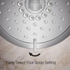 Kohler 22169-CP Forté® Three-function showerhead, 2.5 gpm, Polished Chrome