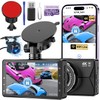 Dash Cam Front and Rear, 4K Dash Cam WiFi/APP Control