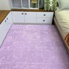16 Pcs Plush Interlocking Carpet Tiles 49" x 49", Carpet