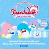 Sanrio 134660 Tuxedo Sam Petite Towel (Candy Shop)