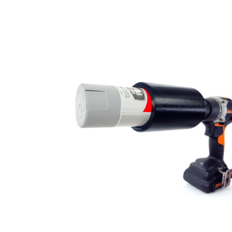 Wilbur’s Finest Drill Powered Spray Paint Can Mixer