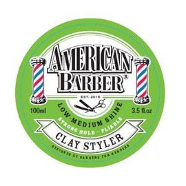 American Barber Low-Medium Shine Clay Style 100 ml, 100 ml