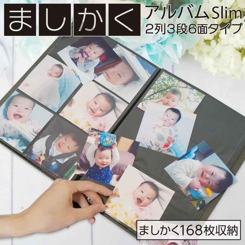 Nakabayashi SCRP-SQ-168/N/EC [Net Limited] Album Makaku 6 Sides Slim Type