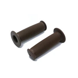 Beatus Retro Bicycle Grip, Rubber, Anti-Slip, Fashionable Colors, 3.9 inches (100 mm) (Dark Brown)