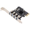 USB 3.0 PCIE Expansion Card PH64 2U/4U VL805 Chip 5Gbps
