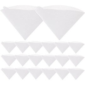 Artibetter 100pcs Coffee Filter Paper Espresso Filters Cones Coffee Paper Filters Coffee Filters Paper Coffee Filter Holder Espresso Filtering Papers Cone Filter
