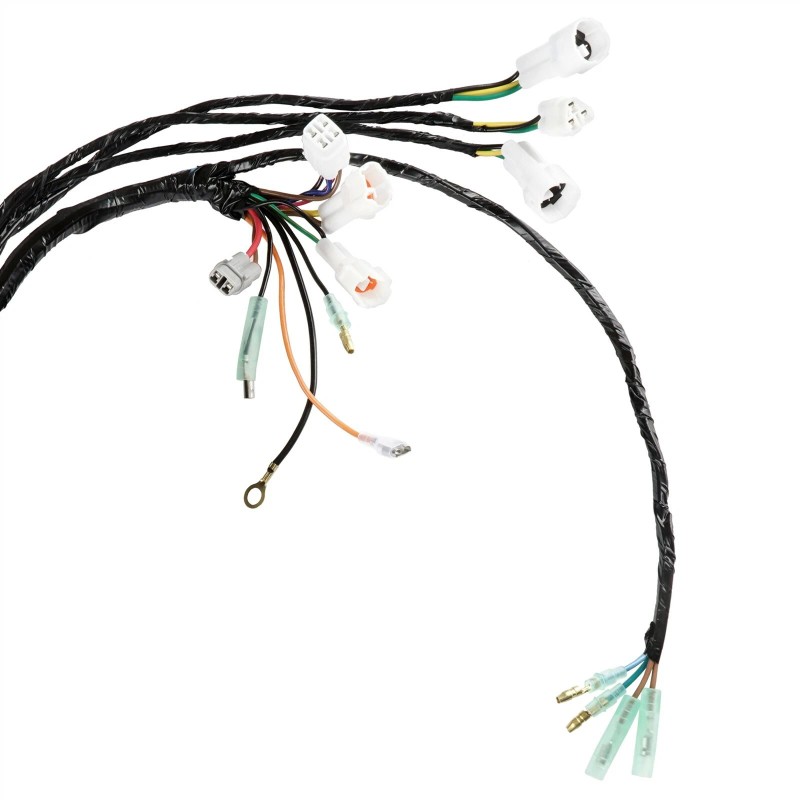 Caltric Complete Wiring Wire Harness fits Yamaha Warrior 350 YFM350X