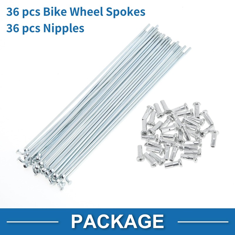 A ABSOPRO 36 Set 14G Bicycle Spokes 165mm Bike Wheel