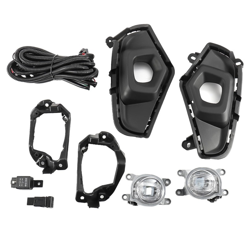 Fancemot LED Front Bumper Fog Lights Compatible with 2019-2025 5th