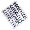 20 Pairs 6D False Eyelashes 4 Styles Long Thick Semi
