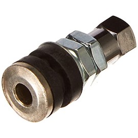 Tyre valve, tubeless, straight, short, made of metal