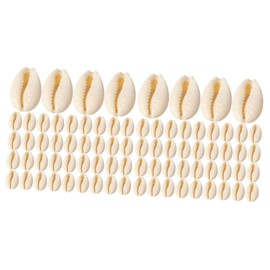 TEHAUX 200pcs Shell Beads Craft Materials for Jewelry Making Natural Shell Beads for Necklace and Bracelet Design for Home Decor and Aquarium Decoration